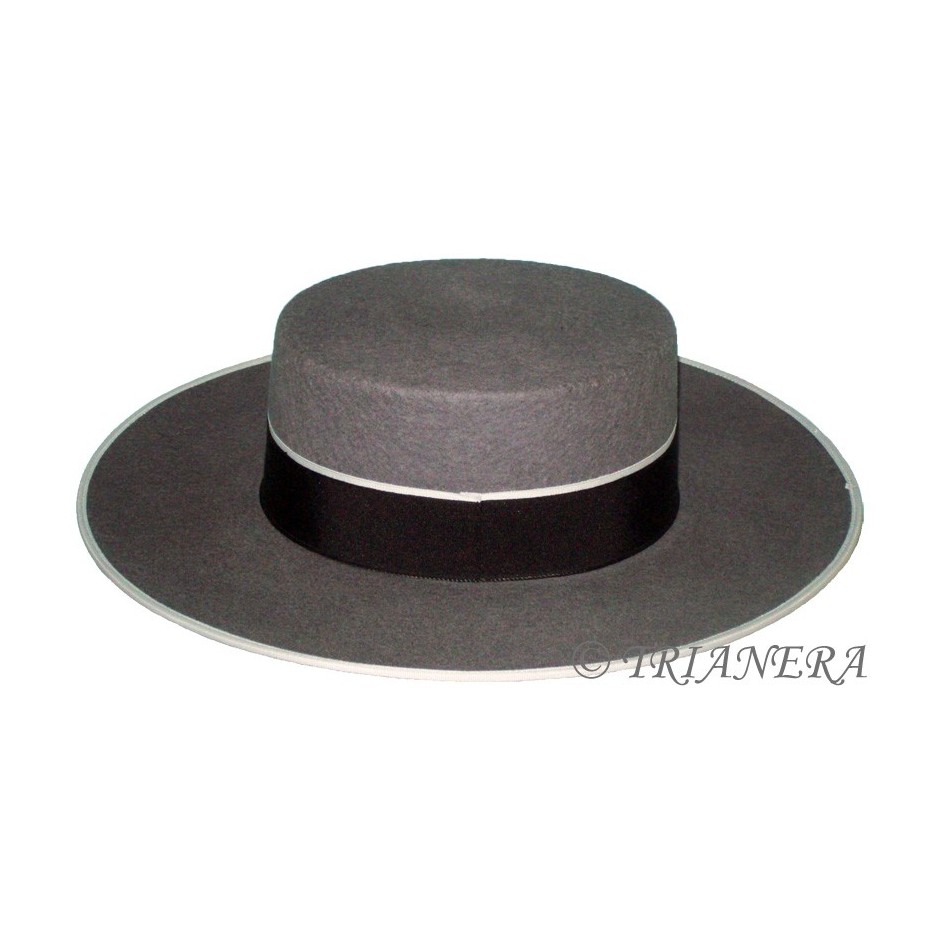 値下げしました】 フラメンコ コルドベス スペイン製 帽子 黒 - 小物