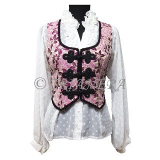 Chaleco (Short Vest / Pink)