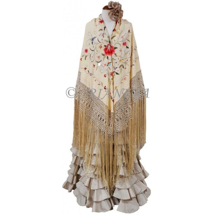 Tablao 621 (Beige / Multicolour)