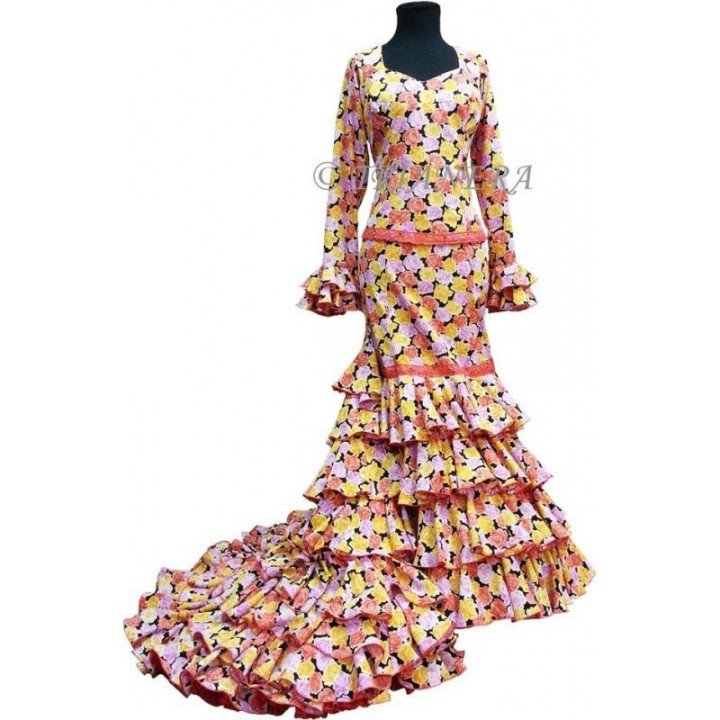 Custom-made Flamenco Dress