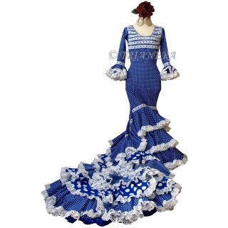 Custom-made Flamenco Dress (Bata de Cola)