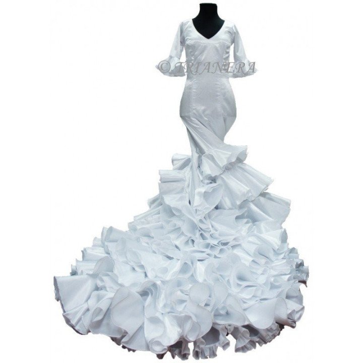 Custom-made Flamenco Dress (Bata de Cola)