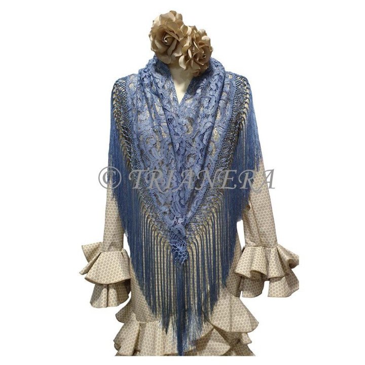 Guipur (Smokey Blue)