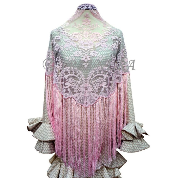 Mantilla (Pink) | Mantoncillo | TRIANERA
