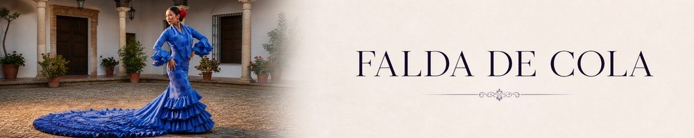 Falda de Cola | Flamenco Skirts from Seville | TRIANERA